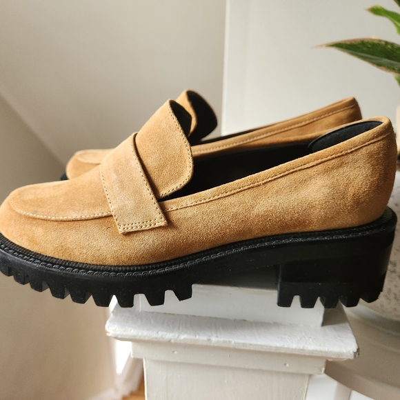 Aerosoles Suede Leather Loafers - Picture 4 of 4